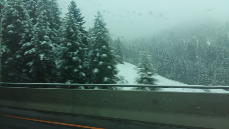 Wintereinbruch in Nordtirol